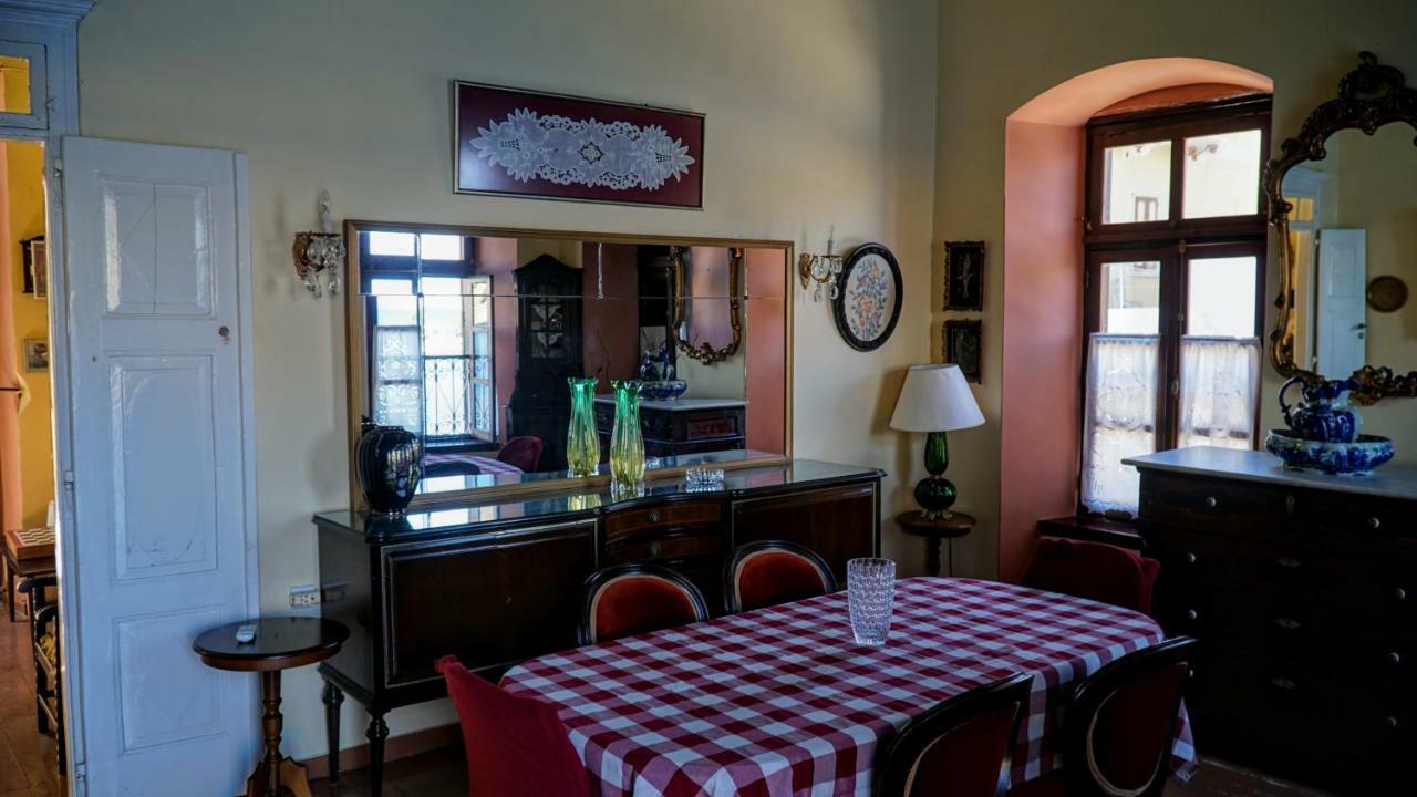 Villa Moschos Mansion Sými Esterno foto