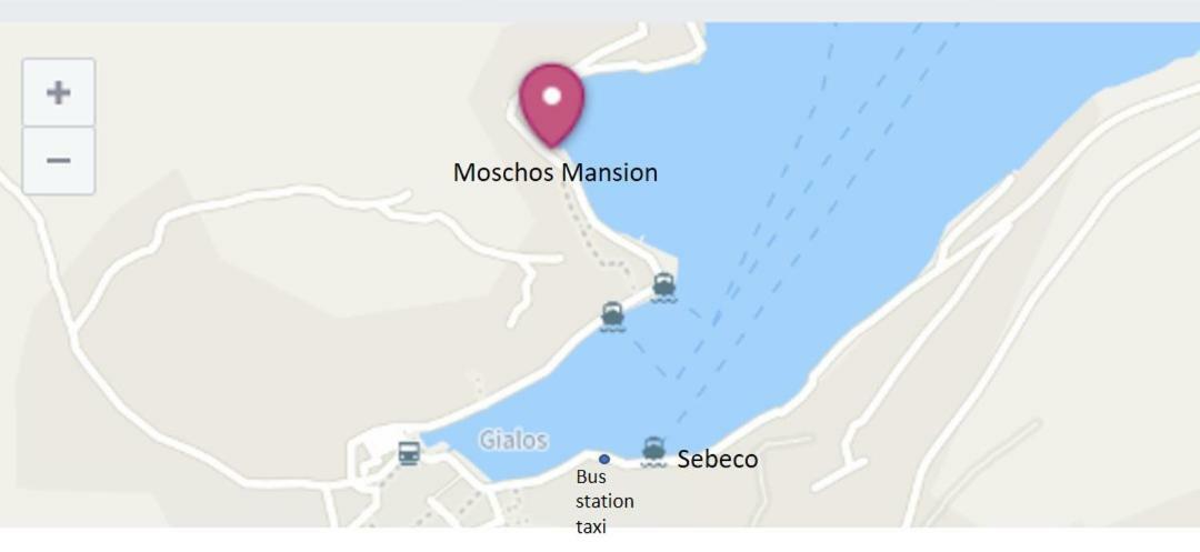 Villa Moschos Mansion Sými Esterno foto
